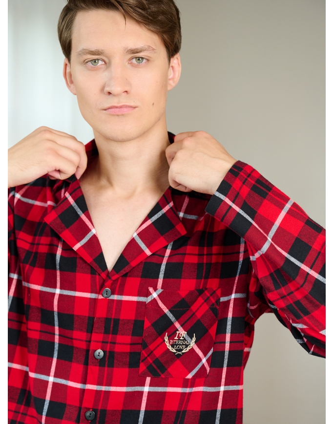 Мужская пижама Indefini (Арт. 5023PCC)